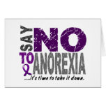 Say NO To Anorexia 1 cards