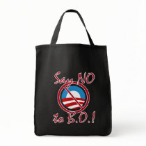Say NO to B.O. Canvas Bag (Dark)