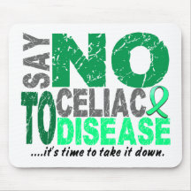 Say NO To Celiac Disease 1 Mouse Mat
