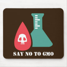 Say No to GMO Mouse Pad