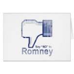 Say No to Romney.png Greeting Card