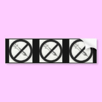 Say No To Vaccines bumper stickers