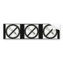 Say No To Vaccines bumper stickers