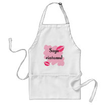 Saya cintamu - Malaysian I love you Aprons