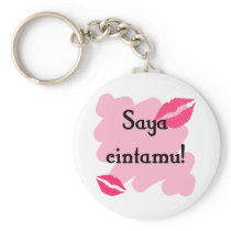 Saya cintamu - Malaysian I love you Key Chain