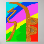 Sayhayki   BOLD Rainbow - Reiki Healing Sign Posters