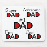 sayings for DAD mousepads