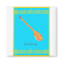 saz fridge magnet