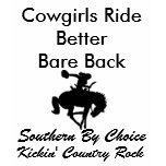 SBC Cowgirls Ride Better Bare Back t-shirts