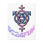 SC24FUN LOGO postcards