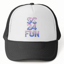SC24FUN LOGO ROWS 1 copy Trucker Hat