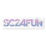 SC24FUN STUFF bumper stickers