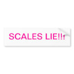 Scales Bumper Sticker