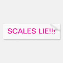 Scales Bumper Sticker