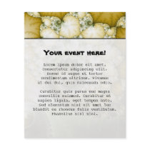 Scales Fractal Art Flyer Design