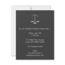 Scales of Justice Personalised Announcements