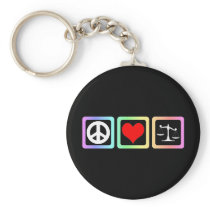 Scales of justice keychains