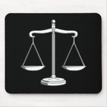 Scales of Justice - Mousepad