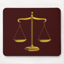 Scales of Justice - Mousepad