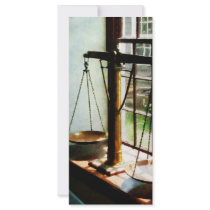 Scales of Justice Custom Rack Card