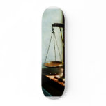 Scales of Justice Custom Skate Board