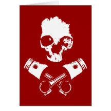 Scallywag & Crossed Pistons Card