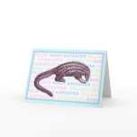 Scaly Anteater / Pangolin Greeting Card