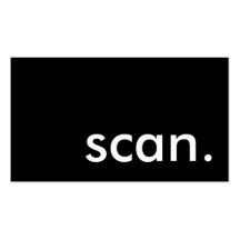 scan. business card