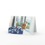 Scandia Cat Greeting Card