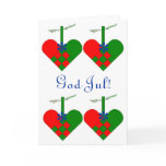 Scandinavian Christmas Hearts cards