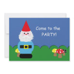 Scandinavian Gnome Customisable Party invitations