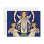 Scandinavian Saint Lucia Angels; Christmas Eve invitations