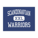 Scandinavian Warriors Middle Fresno postcards