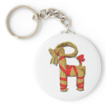 Scandinavian Yule Goat keychains