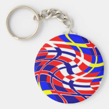 Scandinavy Wavy Key Chains