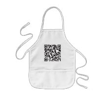 Scannable QR Bar code Aprons