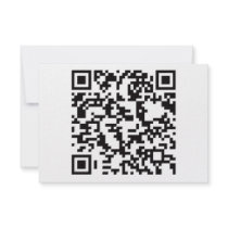 Scannable QR Bar code