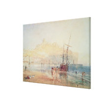 Scarborough, 1825 gallery wrap canvas