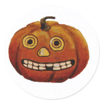 Scardy Pumpkin Stickers