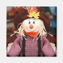 Scarecrow Doll Fridge Magnets