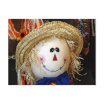 Scarecrow Face Postcards