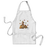 Scarecrow Fall Scene Apron