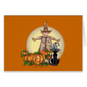 SCARECROW, JACK & CAT by SHARON SHARPE cards