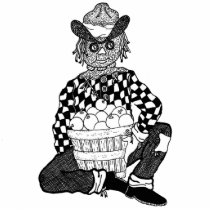 Scarecrow Pin