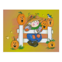 Scarecrow Postcard