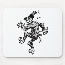 Scarecrow Striding Mouse Pad