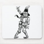 Scarecrow Waving Mouse Pad