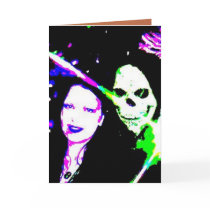 scared greeting card