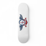 Scared Scriptless & the Aerial Angels Skate skateboards