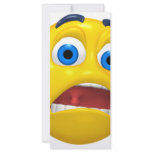 scared smiley rack cards